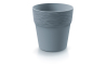 Горщик для квітів Prosperplast FURU-2 12х12х12.2см круглий світло-сірий (73645-443) - 1 Горщик для квітів Prosperplast FURU-2 12х12х12.2см круглий світло-сірий (73645-443) - 1