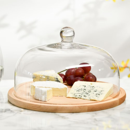 Підставка дерев'яна GLAMOUR d26см із кришкою (KROS-913971) - 5 Підставка дерев'яна GLAMOUR d26см із кришкою (KROS-913971) - 5