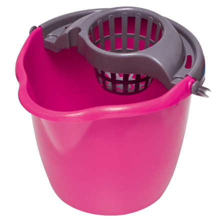 Відро пластикове YORK МОП 12л кругле+ віджим (YR-2369) - 1 Відро пластикове YORK МОП 12л кругле+ віджим (YR-2369) - 1