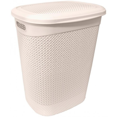 Кошик для білизни UCS DROP DESIGN 52л кремовий (UCS-170004) - 1 Кошик для білизни UCS DROP DESIGN 52л кремовий (UCS-170004) - 1