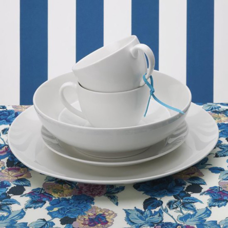P1020 Тарілка глибока WHITE BASICS ROUND порцелянова, 20 х 6,5 см - 4