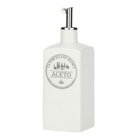 P0126250AC Пляшка для оцту La Porcellana Bianca CONSERVA CLASSIC, порцеляна, 250 мл - 5