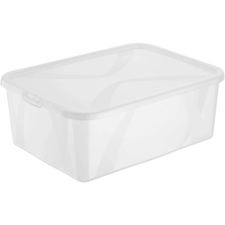 Ящик для хранения мужской обуви Rotho ARCO прозрачный 10л (RTH-11635) - 1
