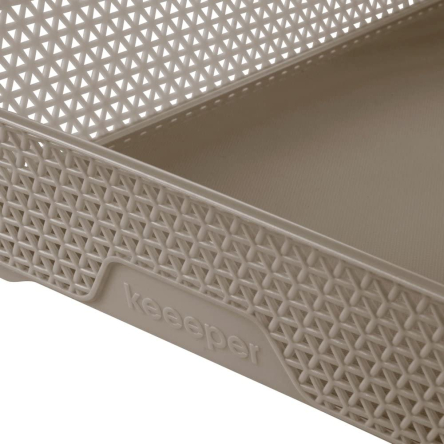 Кошик для зберігання Keeeper Мірко А-4 сіро-коричневий (КЕЕ-371.3) - 2