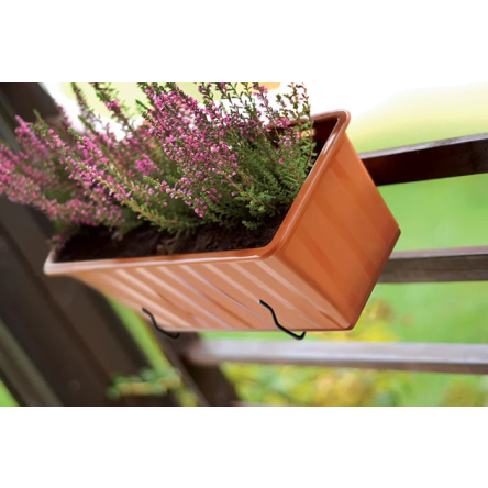 Балконный ящик Prosperplast для цветов AGRO 40х18х14см терракотовый (15514) - 3