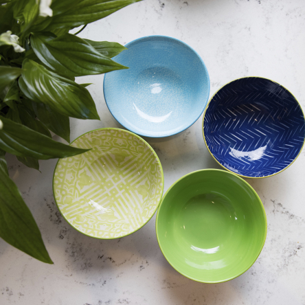 Миска Kitchen Craft MOSAIC, керамика, диам. 16 см, 500 мл - 3