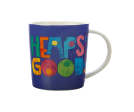 DX1075 Кухоль BE KIND Heaps Good, порцеляна, 380 мл
