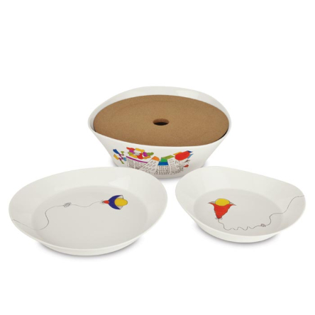 Тарілка для пасти BergHOFF ECLIPSE діаметр 24.5см 2 шт. (3705000) - 2 Тарілка для пасти BergHOFF ECLIPSE діаметр 24.5см 2 шт. (3705000) - 2