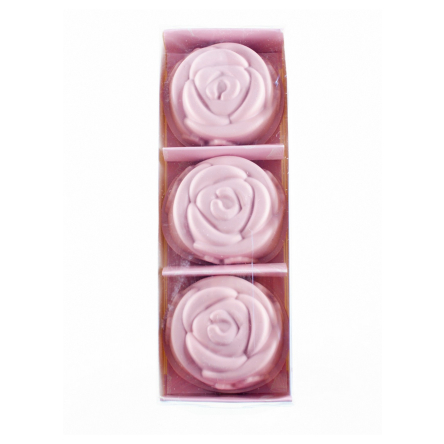 Набір форм силіконових MysSilicone для випікання кексів Роза 6шт 8см рожевий (MYS-42004) - 1