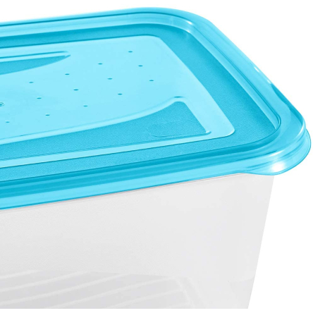 Комплект емкостей для микроволновой печи Keeeper Fredo Fresh прямоугольный 2х2.0л (KEE-676) - 5