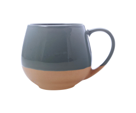 KL0116 Кухоль ECLIPSE grey, кераміка, 450 мл
