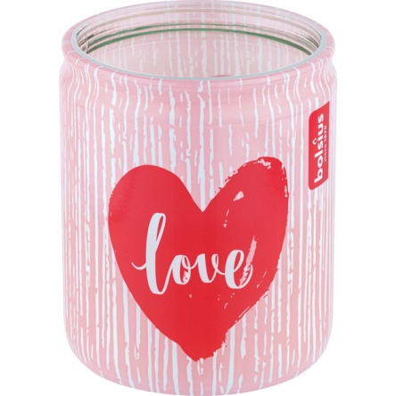 Свічка у склі ароматична Bolsius Love 8.2х6.8см ваніль (BOL-159656) - 1