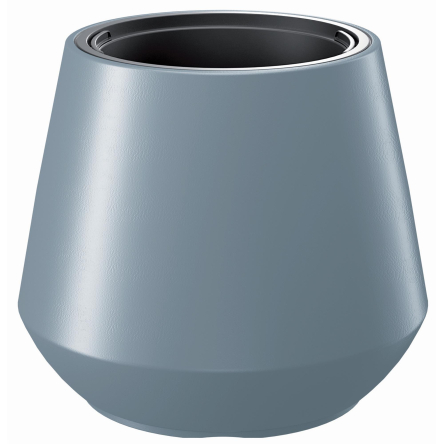 Горшок для цветов Prosperplast HEOS с вкладышем 39х35см светло-серый (89359-433) - 2
