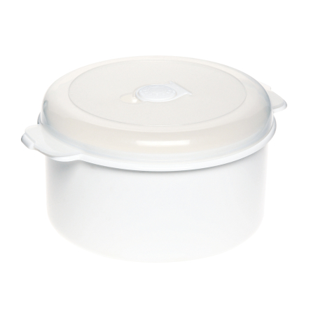 Емкость для СВЧ Plast Team MICRO с клапаном 2л белая (TEA-3108.1) - 1