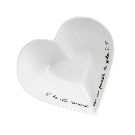 U10264627A83 Мисочка для десерту La Porcellana Bianca GLI ONESTI HEART, 16 см - 1