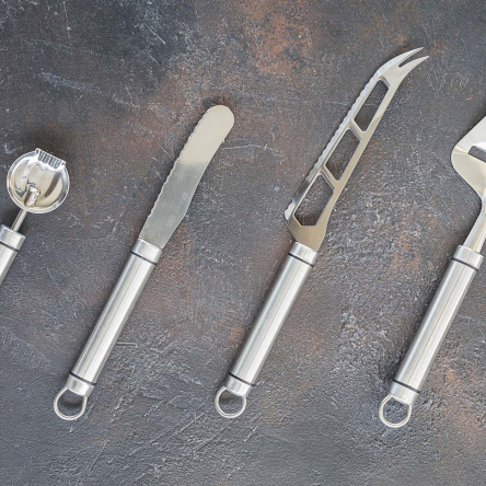 Нож для сыра с отверстиями Kitchen Craft PRO, 26,5 см - 3 Нож для сыра с отверстиями Kitchen Craft PRO, 26,5 см - 3