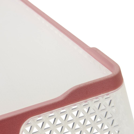 Кошик для зберігання Keeeper Jonas А-4 прозорий/рожевий (Kee -367.1) - 6 Кошик для зберігання Keeeper Jonas А-4 прозорий/рожевий (Kee -367.1) - 6