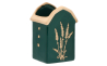 Кашпо Rituali Domestici DICASA, кераміка, зелене, 10,5 х 9 х 16 см - 1