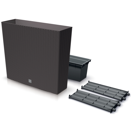 Балконний ящик Prosperplast RATO CASE 77х23.5x68.6см коричневий (63674-440) - 1 Балконний ящик Prosperplast RATO CASE 77х23.5x68.6см коричневий (63674-440) - 1