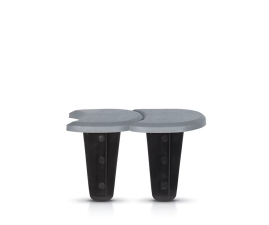 Паркан декоративний Prosperplast Palisada2 380х11.5/1.2см сірий (99538-405)