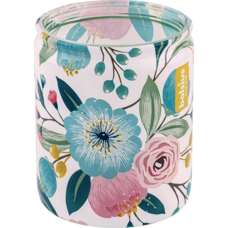 Свічка у склі ароматична Bolsius Flowers 8.2х6.8см лаванда (BOL-159663) - 1 Свічка у склі ароматична Bolsius Flowers 8.2х6.8см лаванда (BOL-159663) - 1