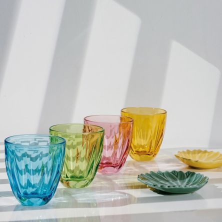 Склянка для напоїв La Roshere LILY bleuet, h 9 см, 250 мл - 2