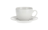 P005100016 Чашка для чая с блюдцем La Porcellana Bianca COLLINA, фарфор, 350 мл - 1