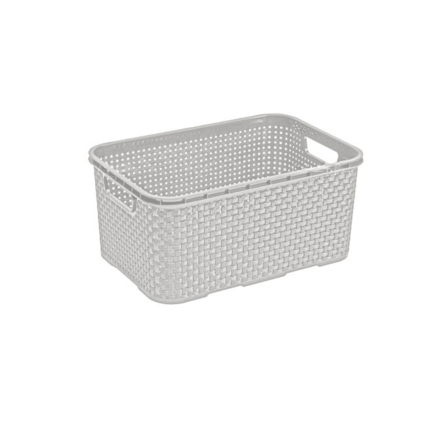 Кошик BRANQ RATTAN 7л сіра (BRQ-1742.1) - 1