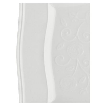 P003800120 Тарілка квадратна La Porcellana Bianca FLORENTINA, порцеляна, 20 х 20 см - 4