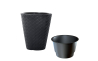 Горщик для квітів Prosperplast MATUBA із вкладишем 30х35см антрацит (71367-433) - 1