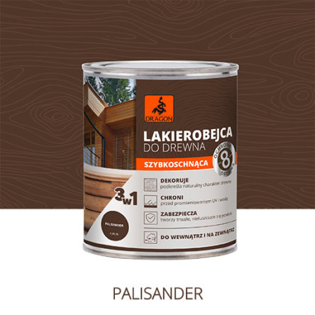 Лак-морилка для дерева 700мл палисандр (DRG-63892) - 1 Лак-морилка для дерева 700мл палисандр (DRG-63892) - 1