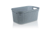 Кошик UCS KNIT прямокутний 38л сірий металік (UCS-180006.2) - 1 Кошик UCS KNIT прямокутний 38л сірий металік (UCS-180006.2) - 1
