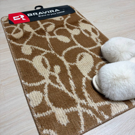 Килимок TM Bravira серія Classik (50х80см) бежевий Beige, поліпропілен (CLC202010 ) - 4