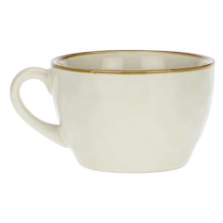 Чашка для чаю Rose&Tulipani Milano CONCERTO AVORIO, керамограніт, кремовий, 420 мл - 5 Чашка для чаю Rose&Tulipani Milano CONCERTO AVORIO, керамограніт, кремовий, 420 мл - 5