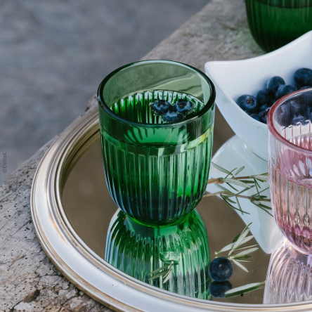 633814 Склянка для напоїв La Rochere OUESSANT MENTHE, вис. 9,5 см, 260 мл - 2