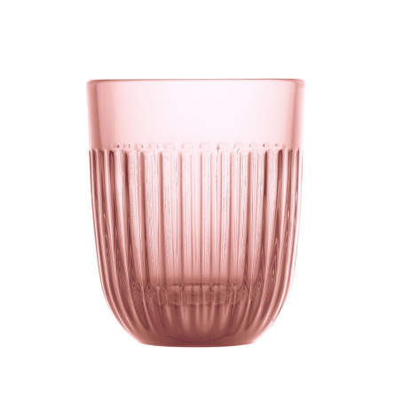 633807 Стакан для напитков La Rochere OUESSANT ROSE, выс. 9,5 см, 260 мл - 1
