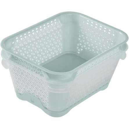 Кошик для зберігання Keeeper Jonas А-7 прозорий/блакитний(КЕЕ-370.2) - 4