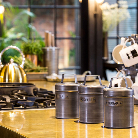 Емкость Kitchen Craft для чая, 1 л, 11х16 см, серая - 2 Емкость Kitchen Craft для чая, 1 л, 11х16 см, серая - 2