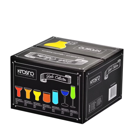 Набор бокалов для коктейлей SHAKE №3 200млх4шт (KROS-912530) - 2