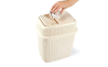 Мусорка UCS KNIT DESIGN 10л кремовая (UCS-102302) - 2