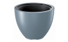 Горшок для цветов Prosperplast HEOS с вкладышем 30х23см светло-серый (89274-443) - 2