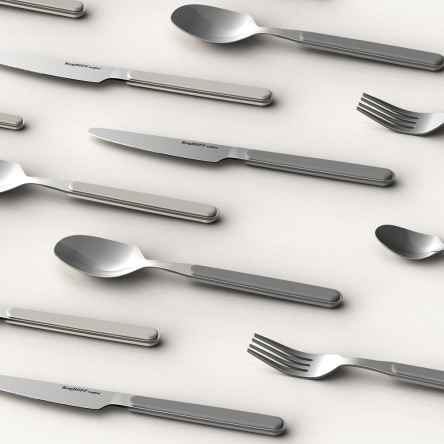 Набір столових приборів BergHOFF LEO BALANCE Moonbeam 24 пр. (3950644) - 4 Набір столових приборів BergHOFF LEO BALANCE Moonbeam 24 пр. (3950644) - 4