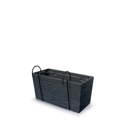 Балконный ящик Prosperplast FURU Case W навесной 40х18х20см антрацит (57949-433) - 2 Балконный ящик Prosperplast FURU Case W навесной 40х18х20см антрацит (57949-433) - 2