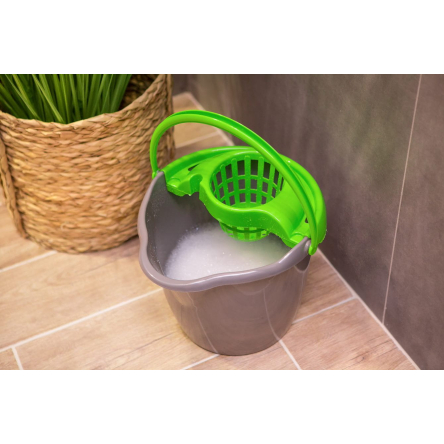 Відро пластикове YORK МОП 12л кругле+ віджим (YR-2369) - 8 Відро пластикове YORK МОП 12л кругле+ віджим (YR-2369) - 8