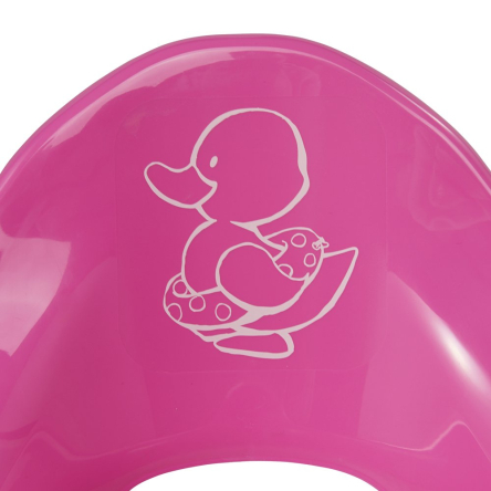 Накладка на унітаз Keeeper Little Duck 30х40х15см рожева (KEE-8017.1) - 3