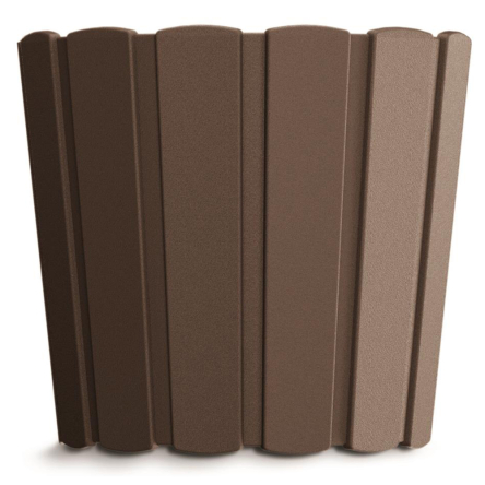 Горщик для квітів круглий Boardee Basic 29х25.5см коричневий (25647-222) - 1
