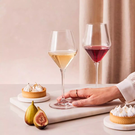 Набор бокалов для вина RAY 375мл х 4шт (KROS-913506) - 6