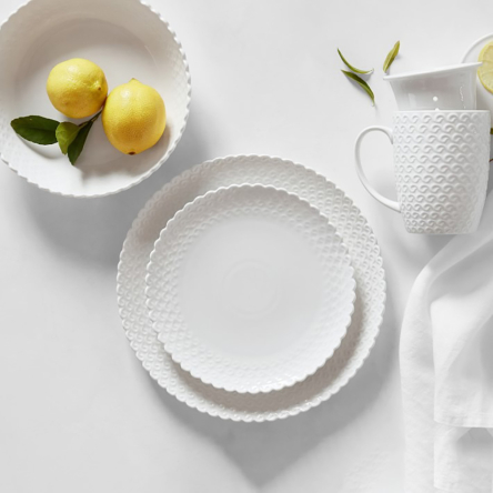 P002800001 Тарілка обідня La Porcellana Bianca MOMENTI, порцеляна, діам. 26 см - 4