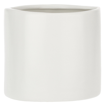 Ваза Rituali Domestici AUGUSTO MOUTH WHITE, кераміка, 11 х 9 х 10 см - 5