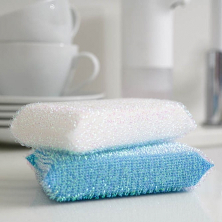 Губка для тефлона и деликатных поверхностей BACTERIA STOP (YR-32050) - 3